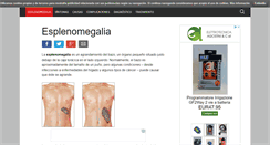 Desktop Screenshot of esplenomegalia.org