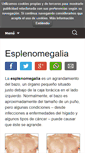 Mobile Screenshot of esplenomegalia.org